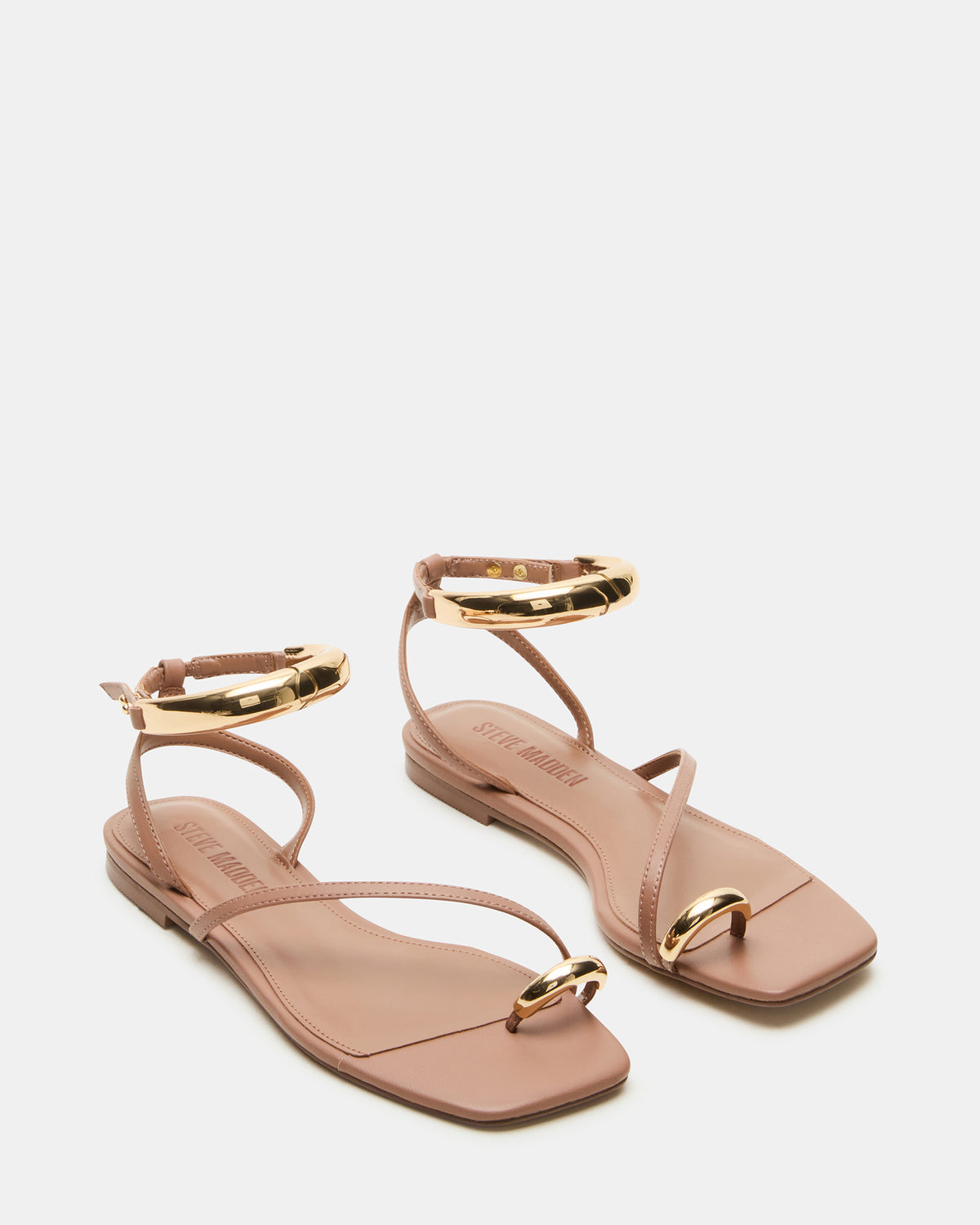 ODYSSEY Mocha Strappy Square-Toe Women Sandal Steve Madden MOCHA