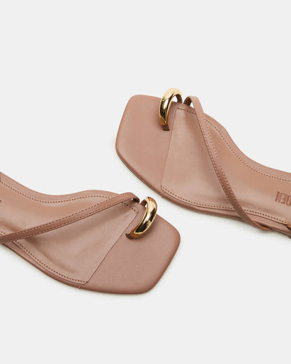 ODYSSEY Mocha Strappy Square-Toe Women Sandal Steve Madden MOCHA