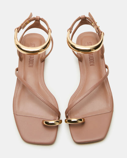 ODYSSEY Mocha Strappy Square-Toe Women Sandal Steve Madden MOCHA