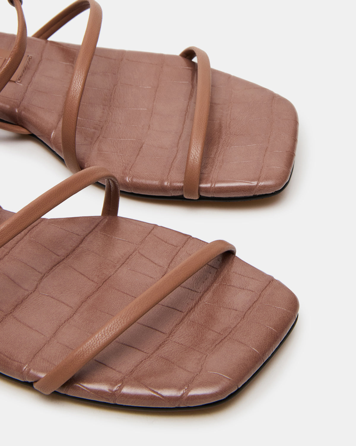 TANGO Mocha Square-Toe Strappy Women's Sandal Steve Madden MOCHA