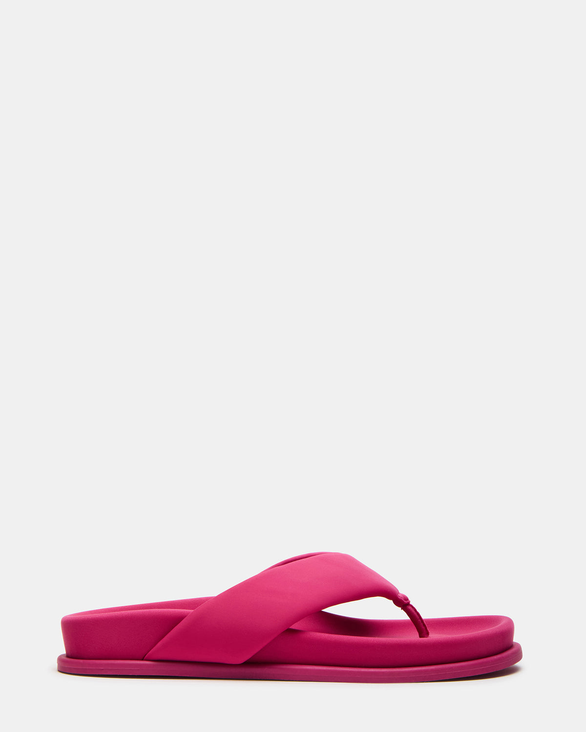 ZINNIA Pink Women's Thong Footbed Sandal Steve Madden PINK