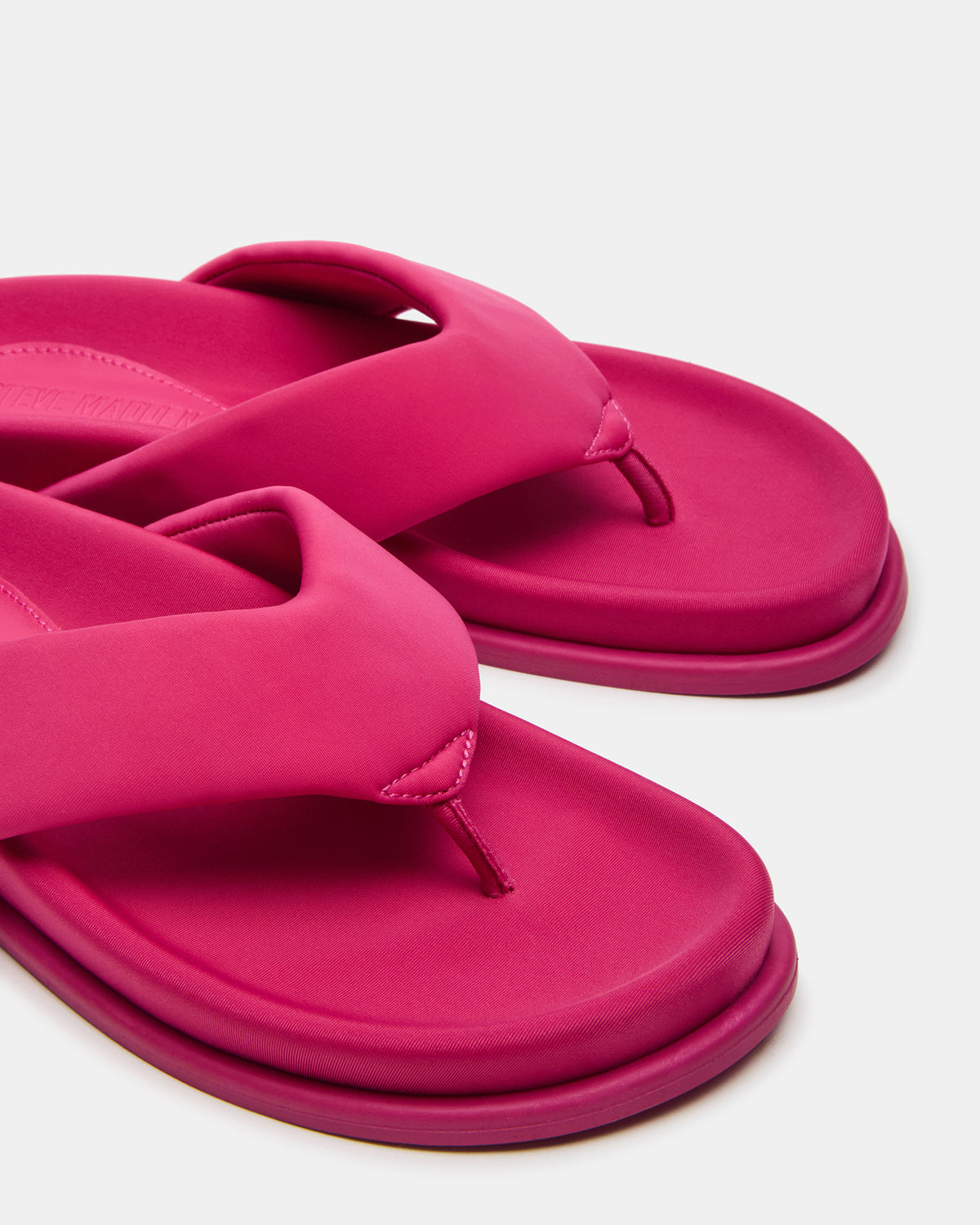 ZINNIA Pink Women's Thong Footbed Sandal Steve Madden PINK