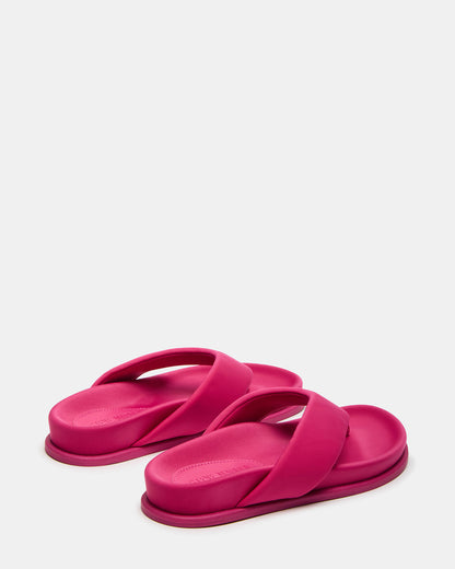 ZINNIA Pink Women's Thong Footbed Sandal Steve Madden PINK