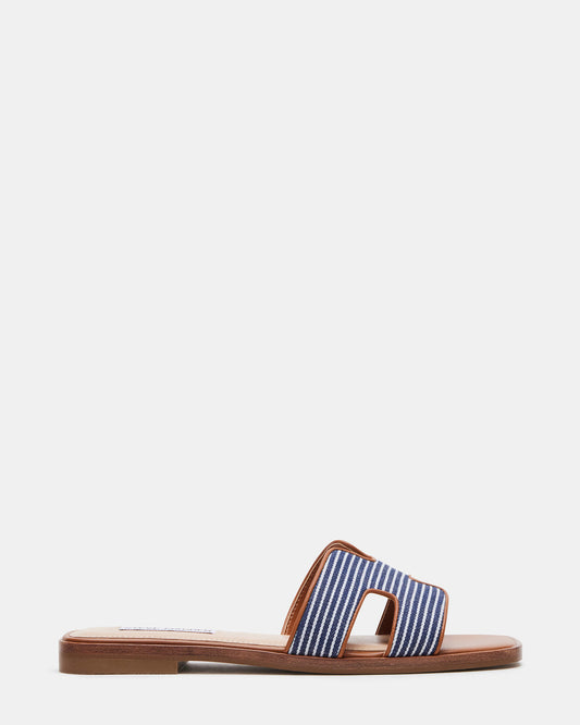 HADYN Navy Multi Sandal | Women's Designer Sandals Steve Madden NAVY MULTI