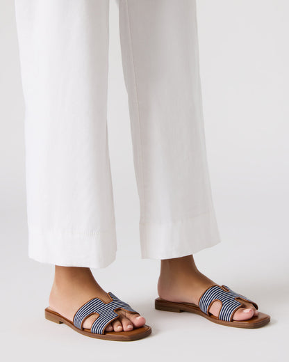 HADYN Navy Multi Sandal | Women's Designer Sandals Steve Madden NAVY MULTI