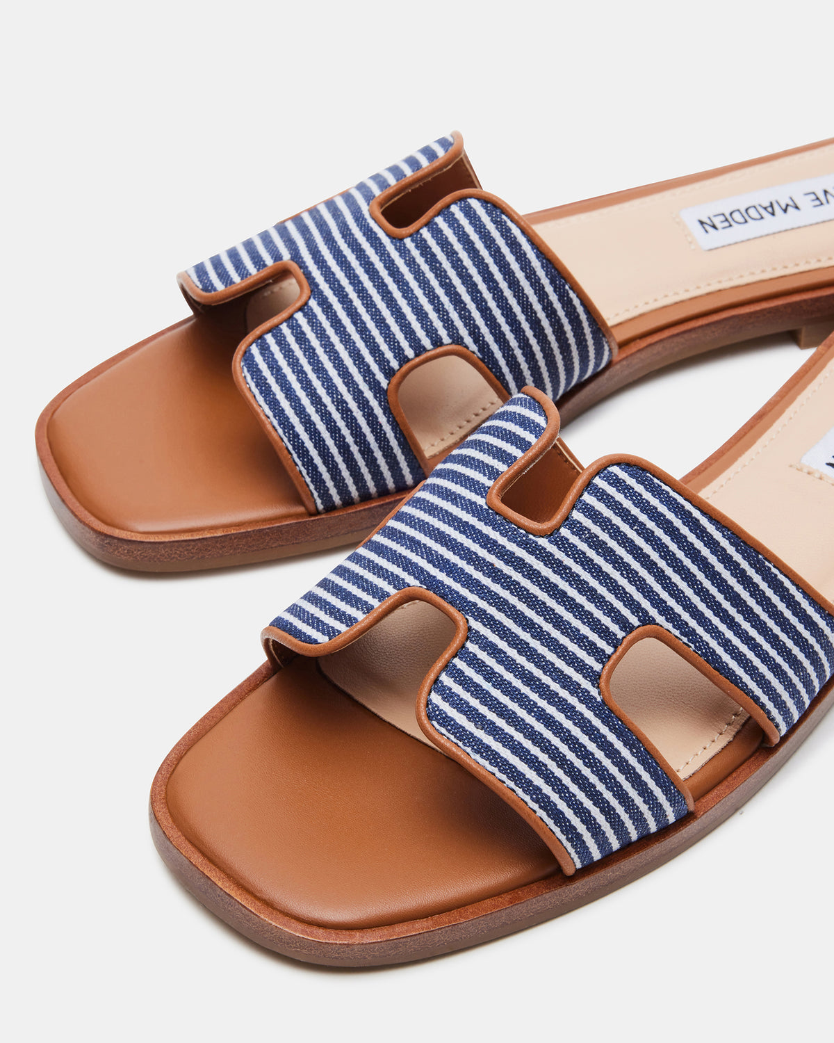 HADYN Navy Multi Sandal | Women's Designer Sandals Steve Madden NAVY MULTI