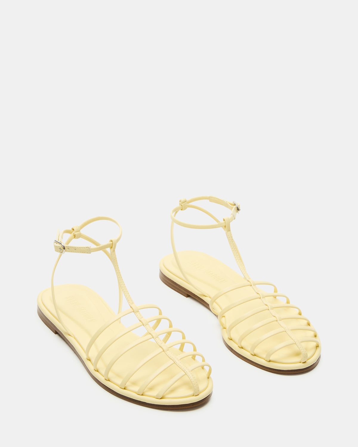 MARIN Butter Flat Strappy Fisherman Women's Sandal Steve Madden YELLOW