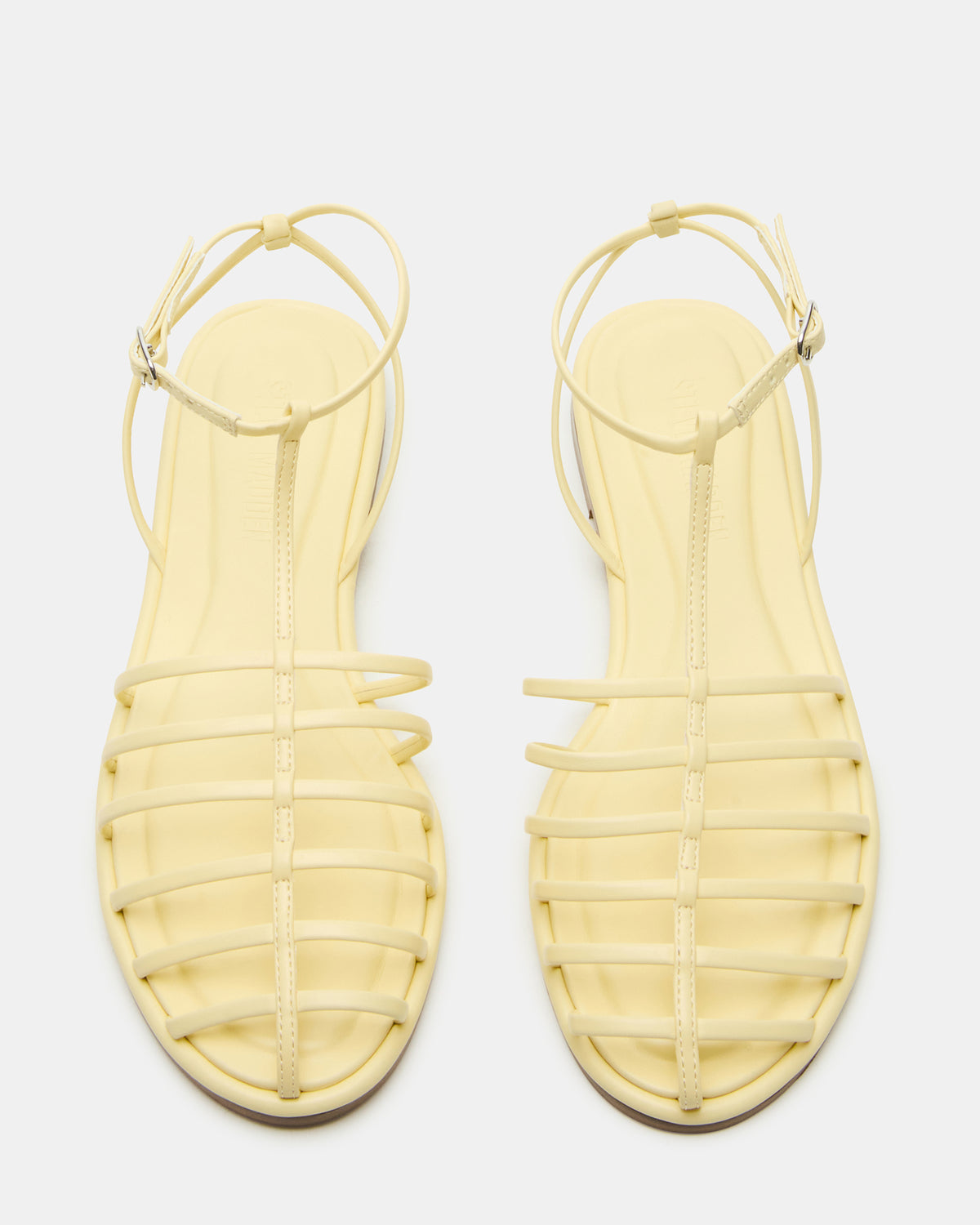 MARIN Butter Flat Strappy Fisherman Women's Sandal Steve Madden YELLOW