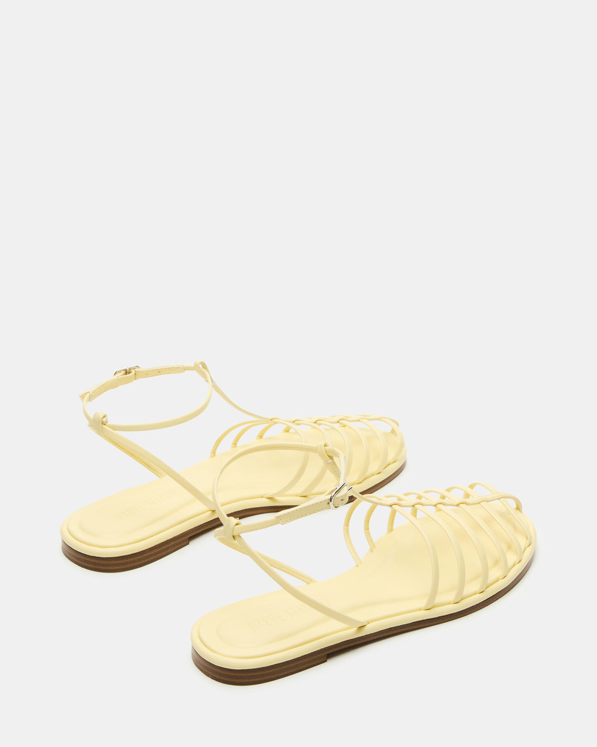 MARIN Butter Flat Strappy Fisherman Women's Sandal Steve Madden YELLOW