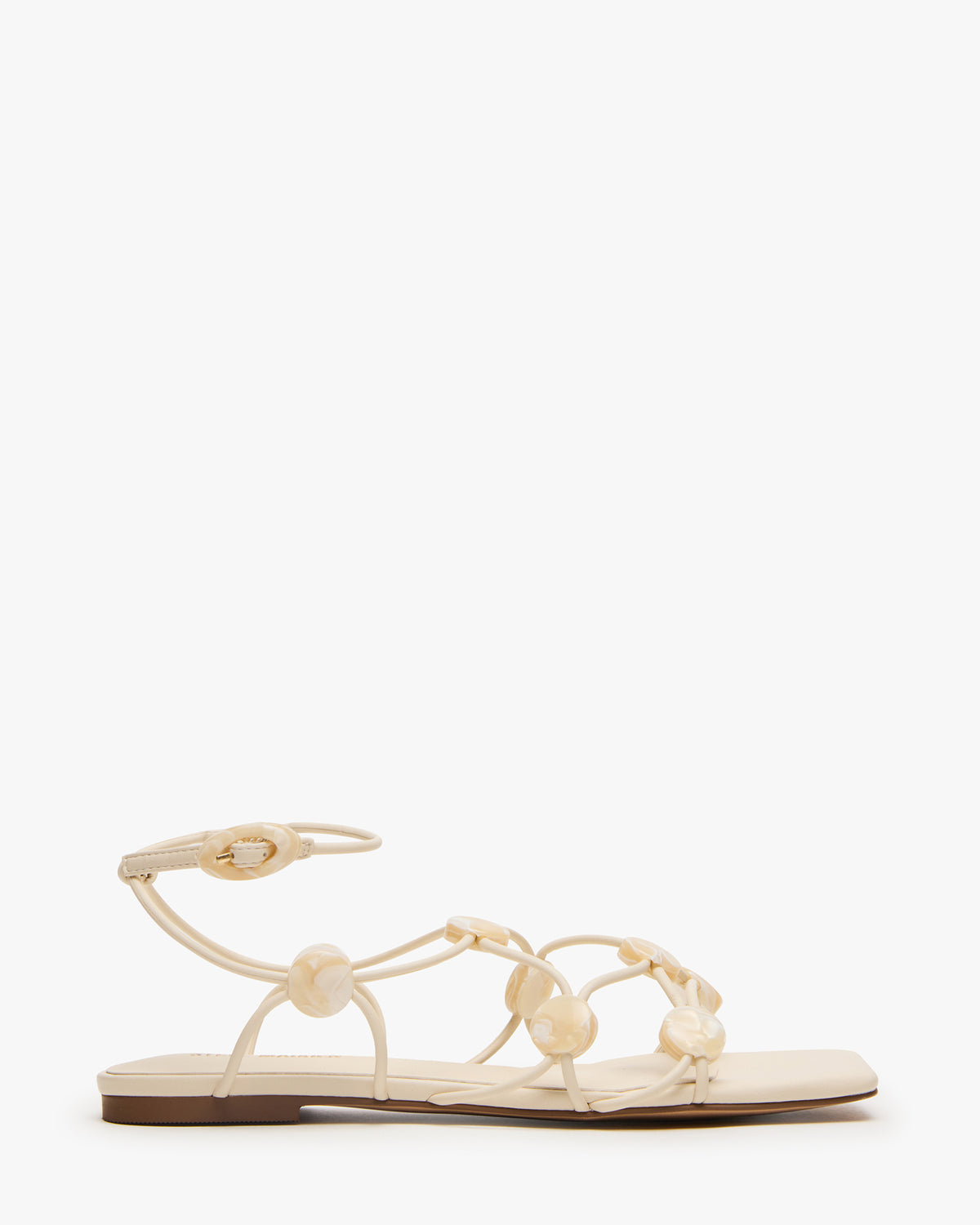 TIDES Pearl Strappy Square-Toe Women's Sandal Steve Madden PEARL