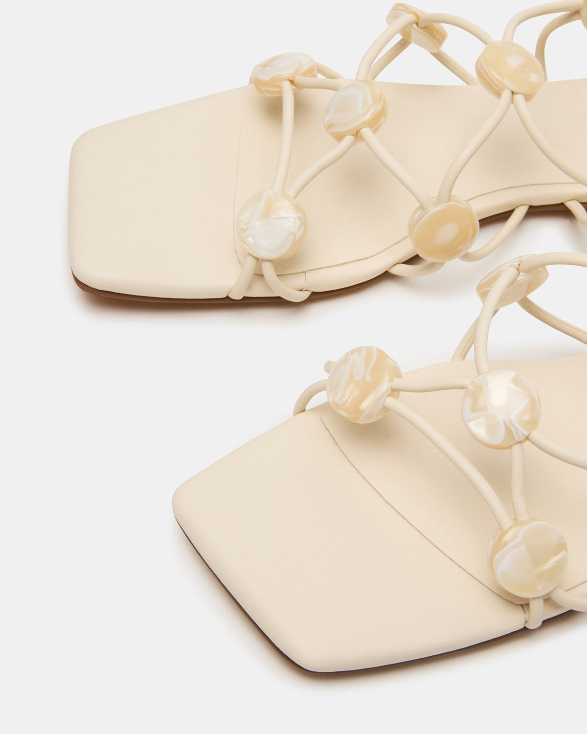 TIDES Pearl Strappy Square-Toe Women's Sandal Steve Madden PEARL