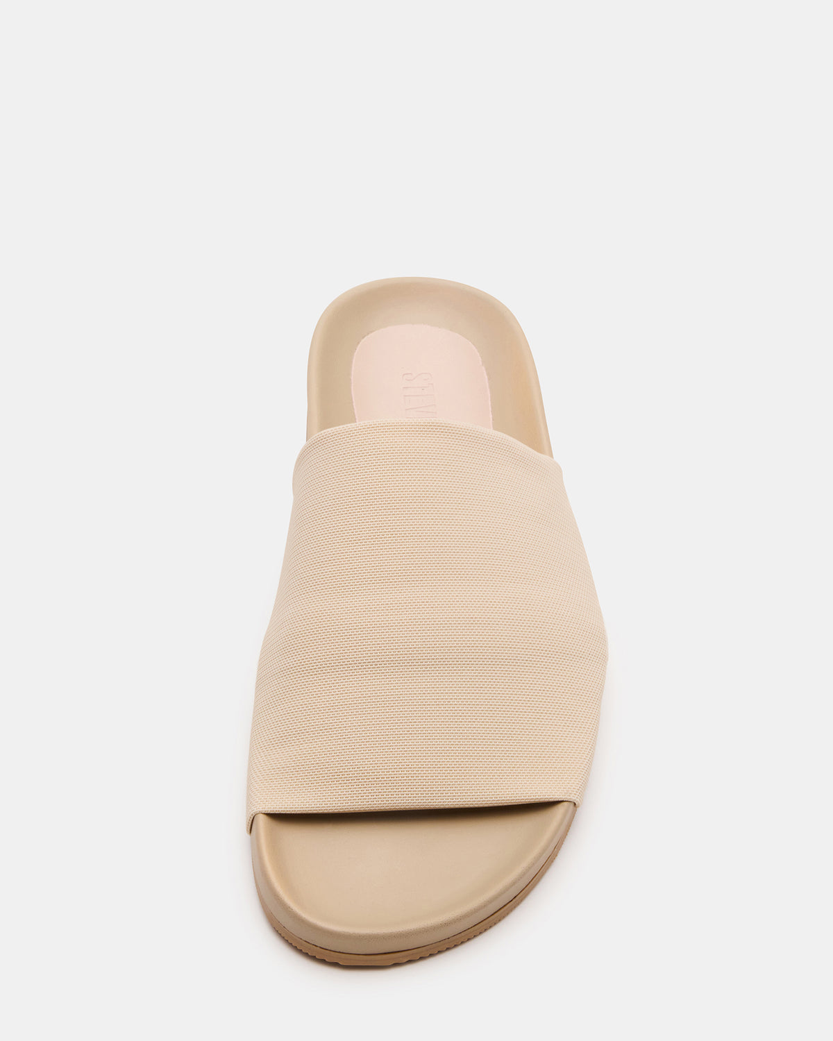 SANSA Tan Flatform Footbed Slide Women's Sandal Steve Madden TAN