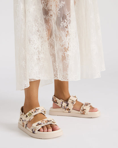 MONA Floral Flatform Women's Sandal Steve Madden FLORAL