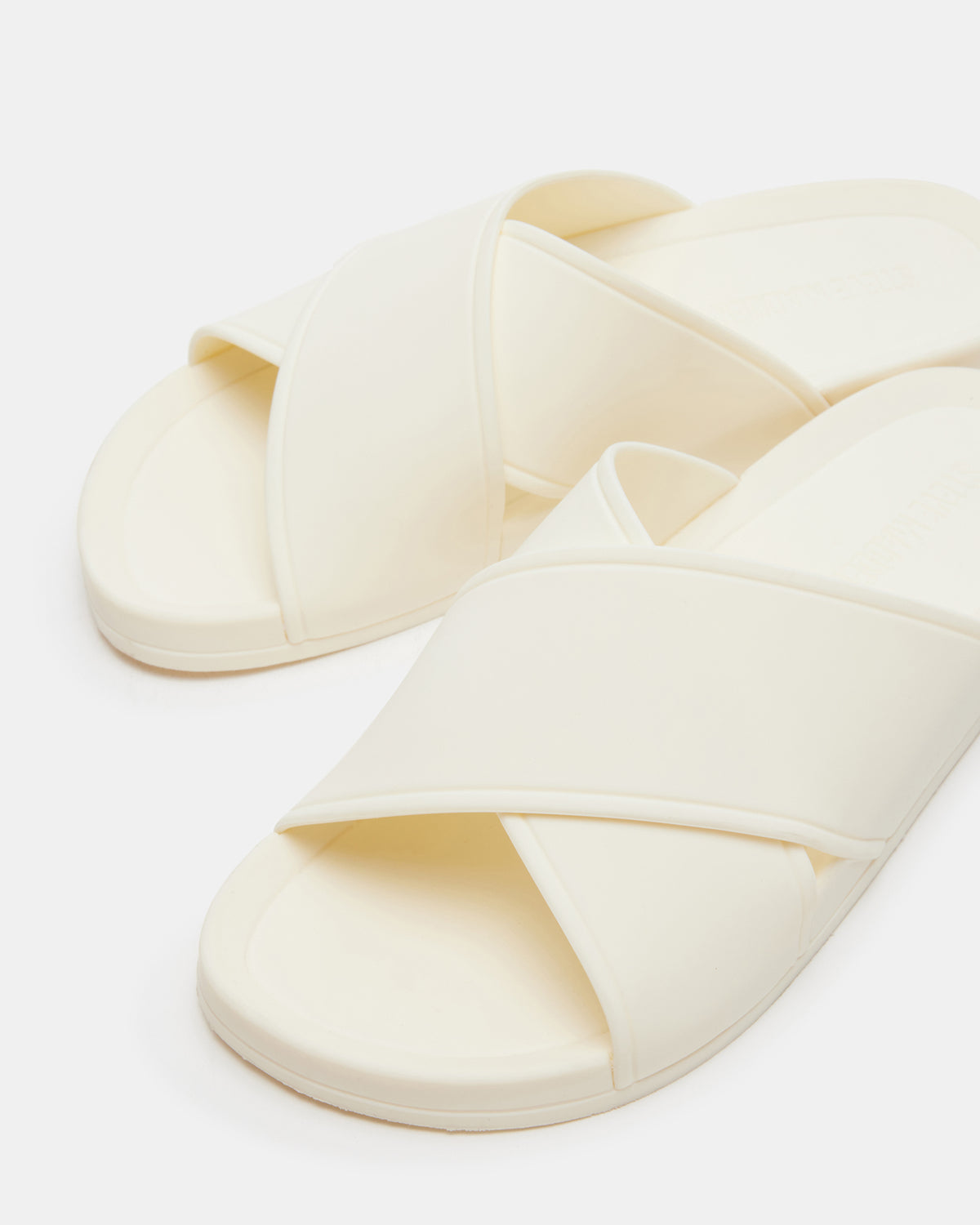 KATELYN Bone Footbed Slide | Women's Sandals Steve Madden BONE