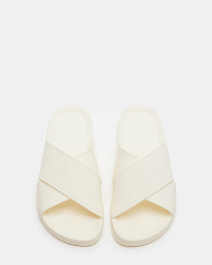 KATELYN Bone Footbed Slide | Women's Sandals Steve Madden BONE