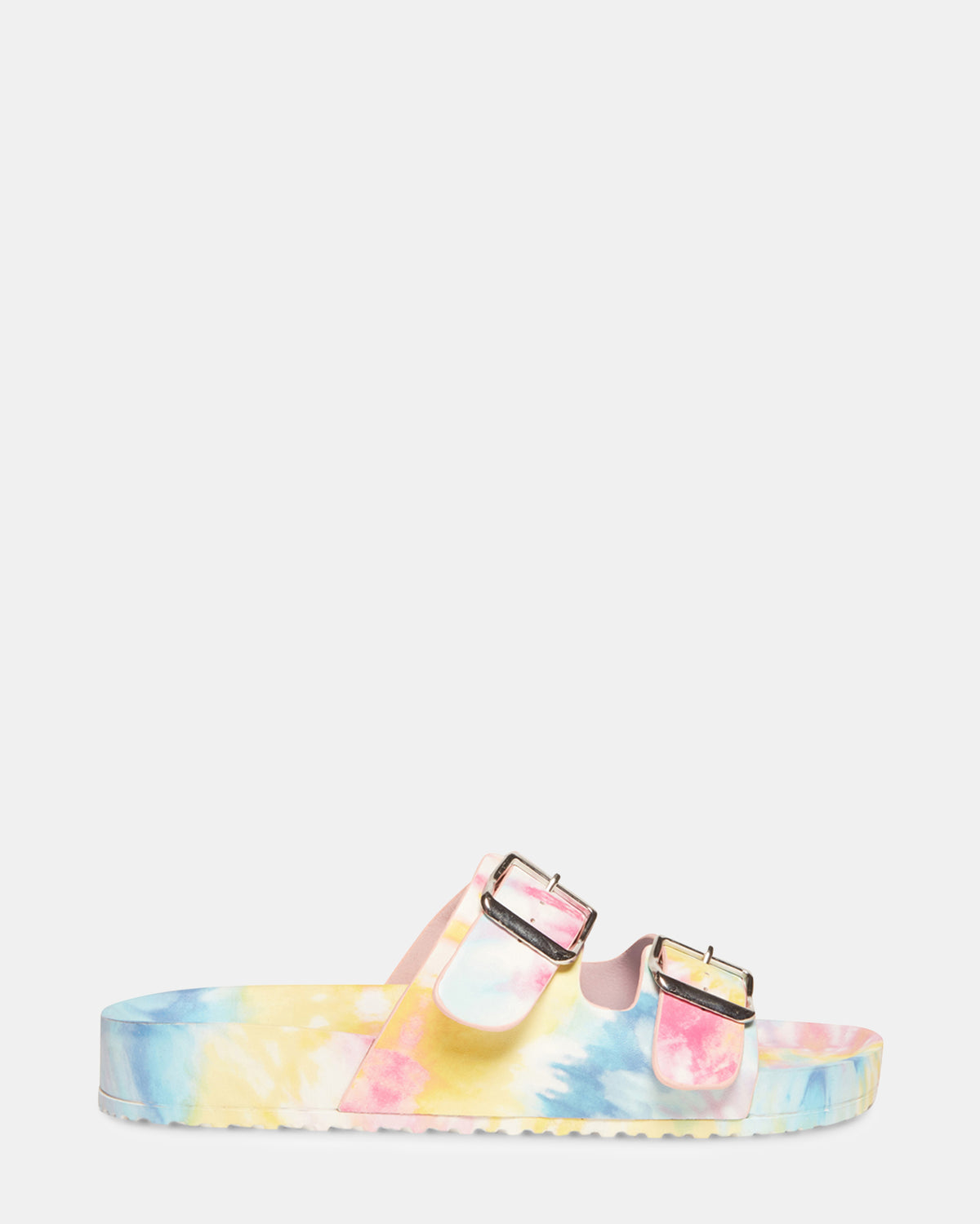 TEDDY-T PASTEL MULTI | Tie Dye Slides Steve Madden PASTEL MULTI