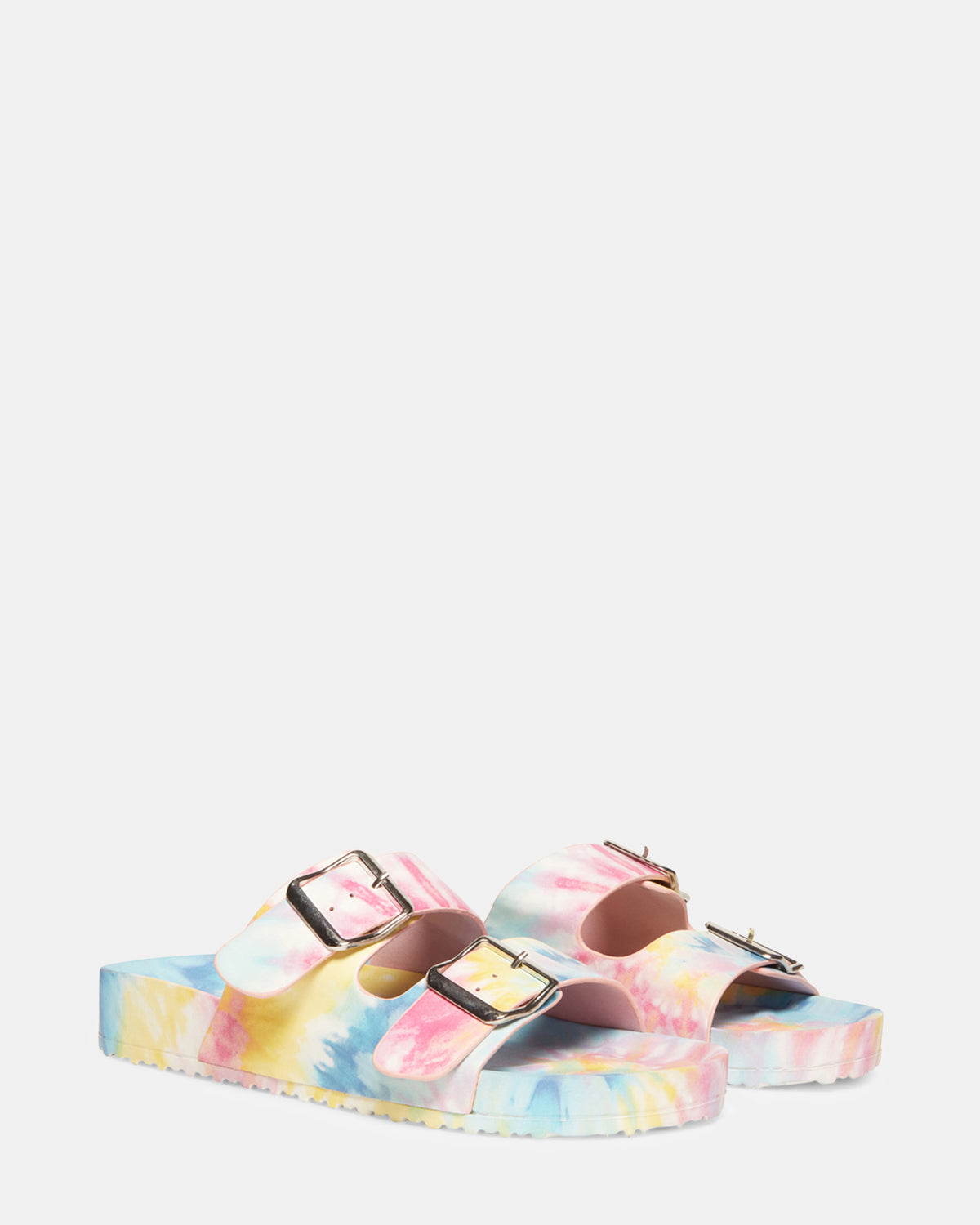 TEDDY-T PASTEL MULTI | Tie Dye Slides Steve Madden PASTEL MULTI