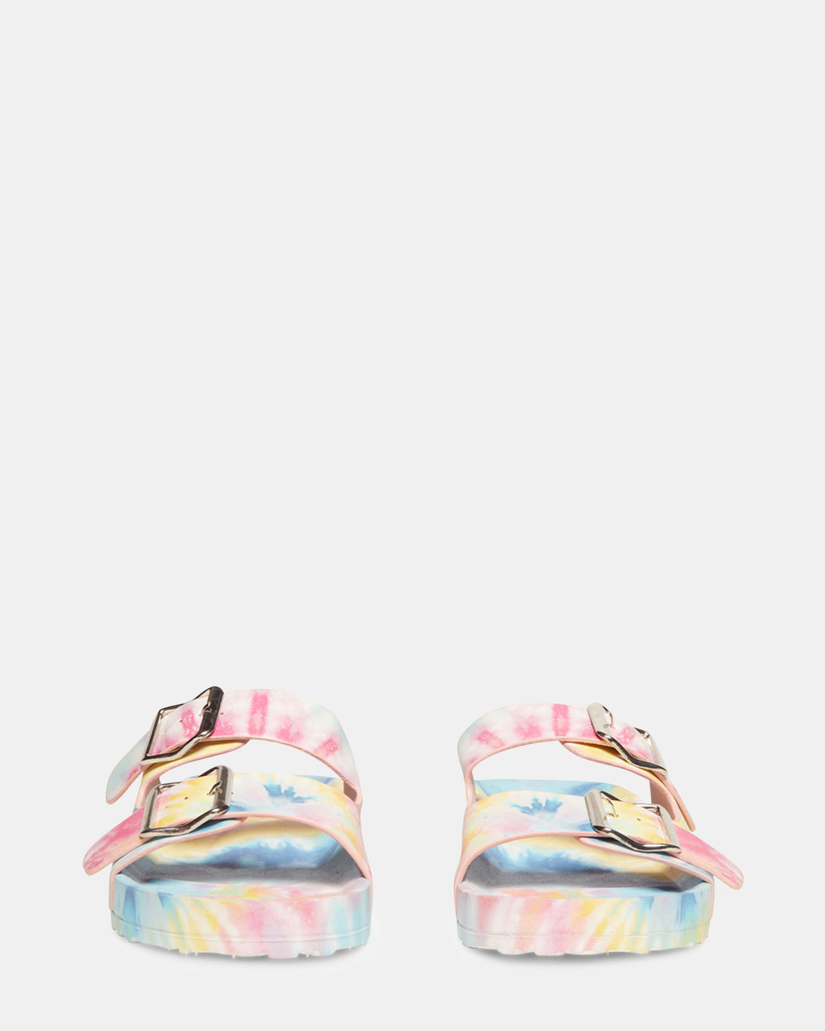 TEDDY-T PASTEL MULTI | Tie Dye Slides Steve Madden PASTEL MULTI