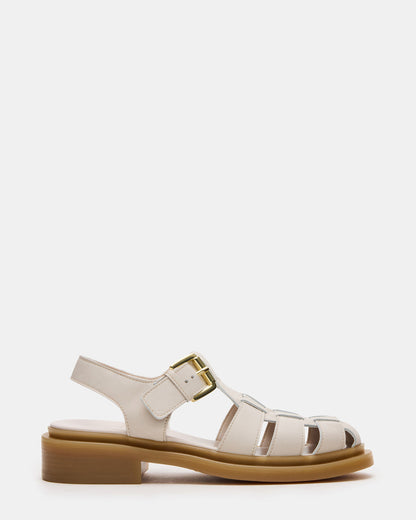 TOPE Bone Leather Strappy Fisherman Women's Sandal Steve Madden BONE LEATHER