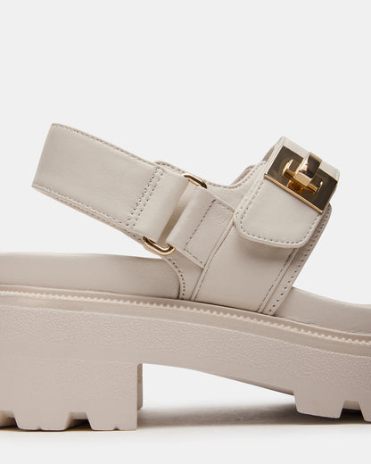 SUPERMONA Bone Leather Women's Platform Sandal Steve Madden BONE LEATHER