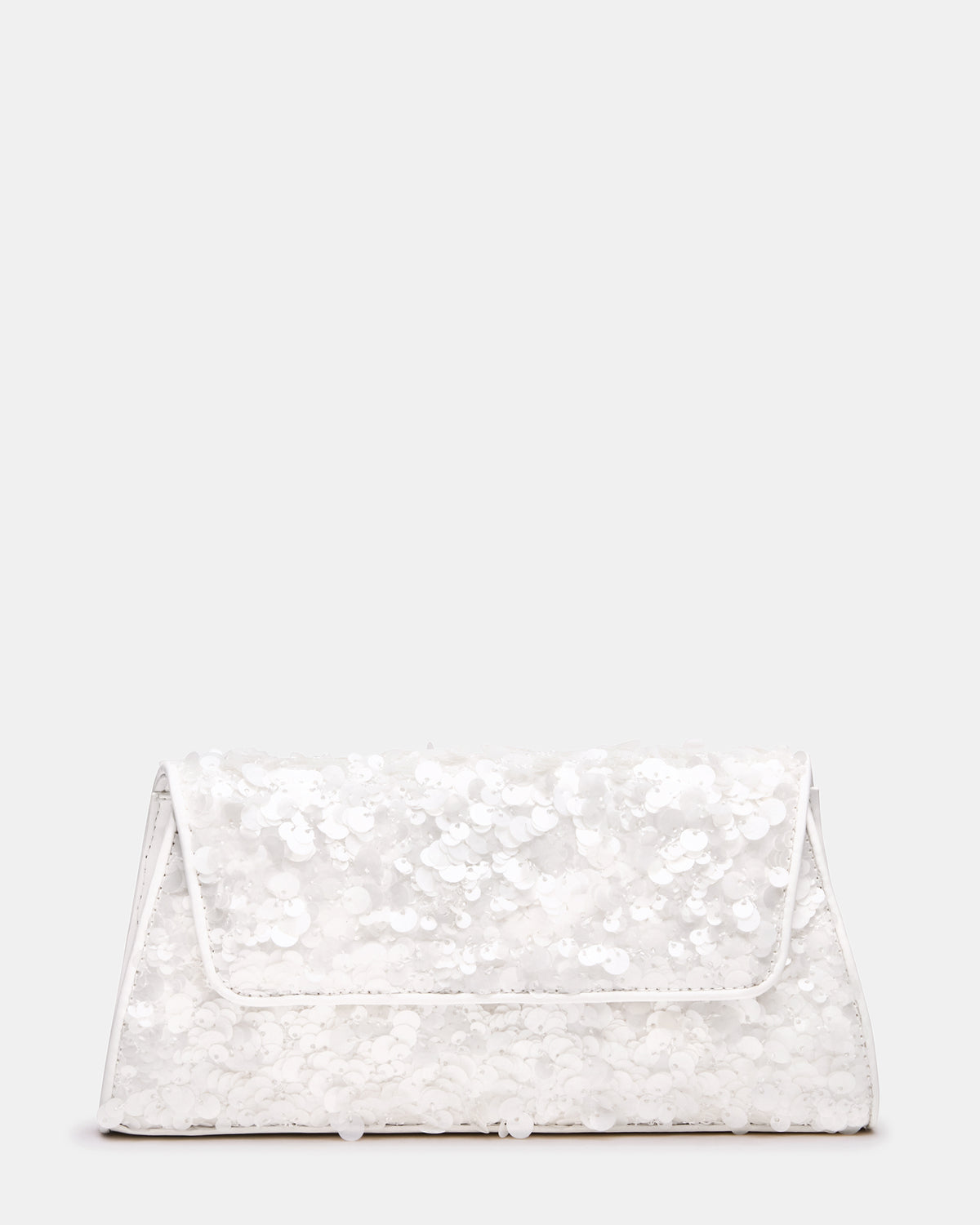 AVANT Bag Sequin French Binding Trapezoid Crossbody Clutch Handbag Steve Madden SEQUIN