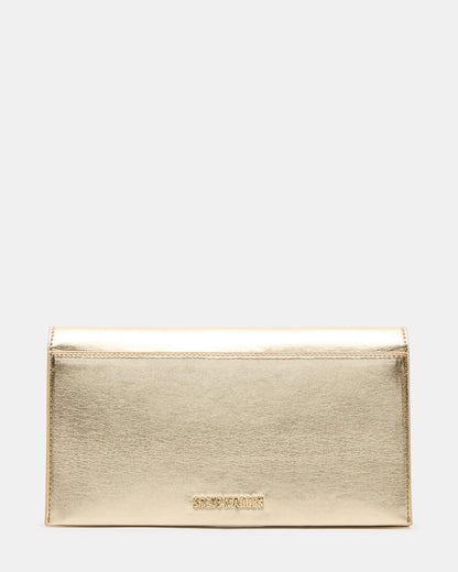 JULIANA Bag Gold Women's Crossbody Clutch Handbag Steve Madden GOLD