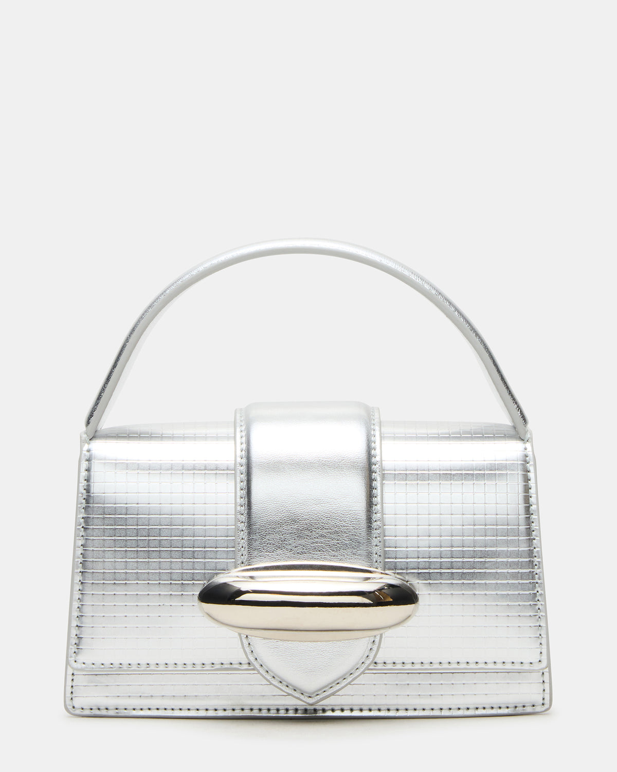 MISHELL Bag Silver Disco Top-Handle Mini Handbag Steve Madden SILVER DISCO