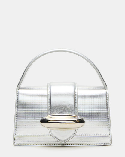 MISHELL Bag Silver Disco Top-Handle Mini Handbag Steve Madden SILVER DISCO