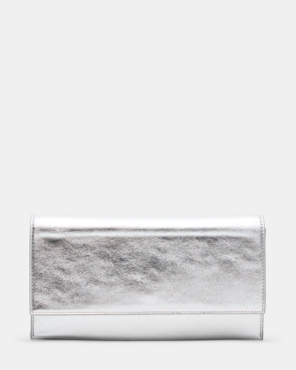 JULIANA Bag Silver Women's Crossbody Clutch Handbag Steve Madden SILVER