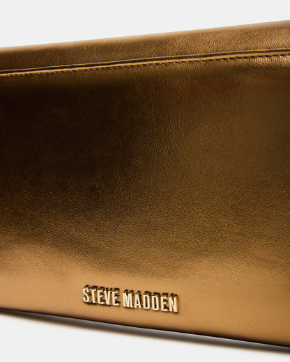 JULIANA Bag Bronze Crossbody Clutch Handbag Steve Madden BRONZE