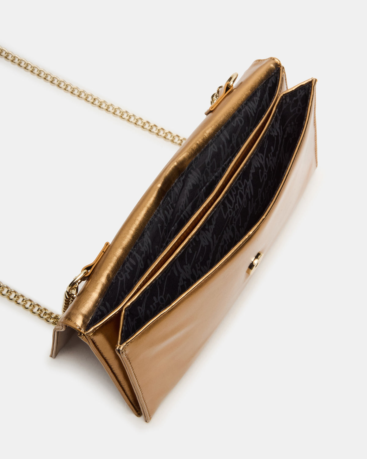 JULIANA Bag Bronze Crossbody Clutch Handbag Steve Madden BRONZE