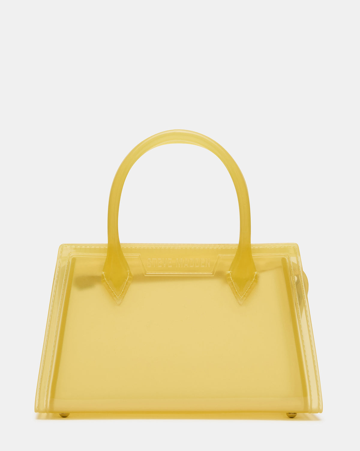 PEACH Jelly Bag Yellow Mini Crossbody Top-Handle Handbag Steve Madden YELLOW