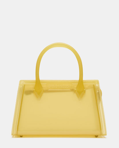 PEACH Jelly Bag Yellow Mini Crossbody Top-Handle Handbag Steve Madden YELLOW
