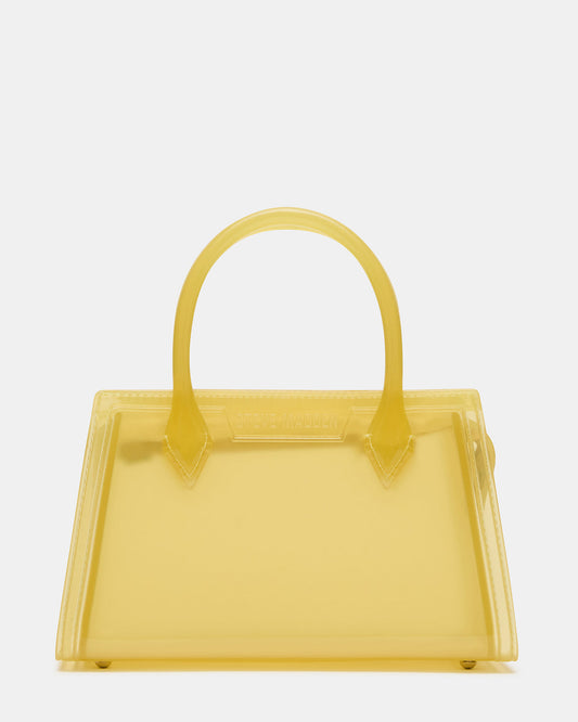 PEACH Jelly Bag Yellow Mini Crossbody Top-Handle Handbag Steve Madden YELLOW