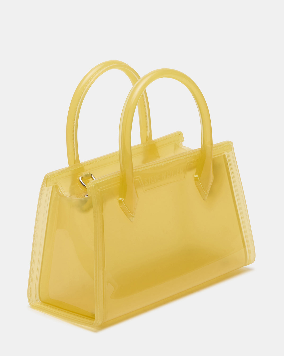 PEACH Jelly Bag Yellow Mini Crossbody Top-Handle Handbag Steve Madden YELLOW