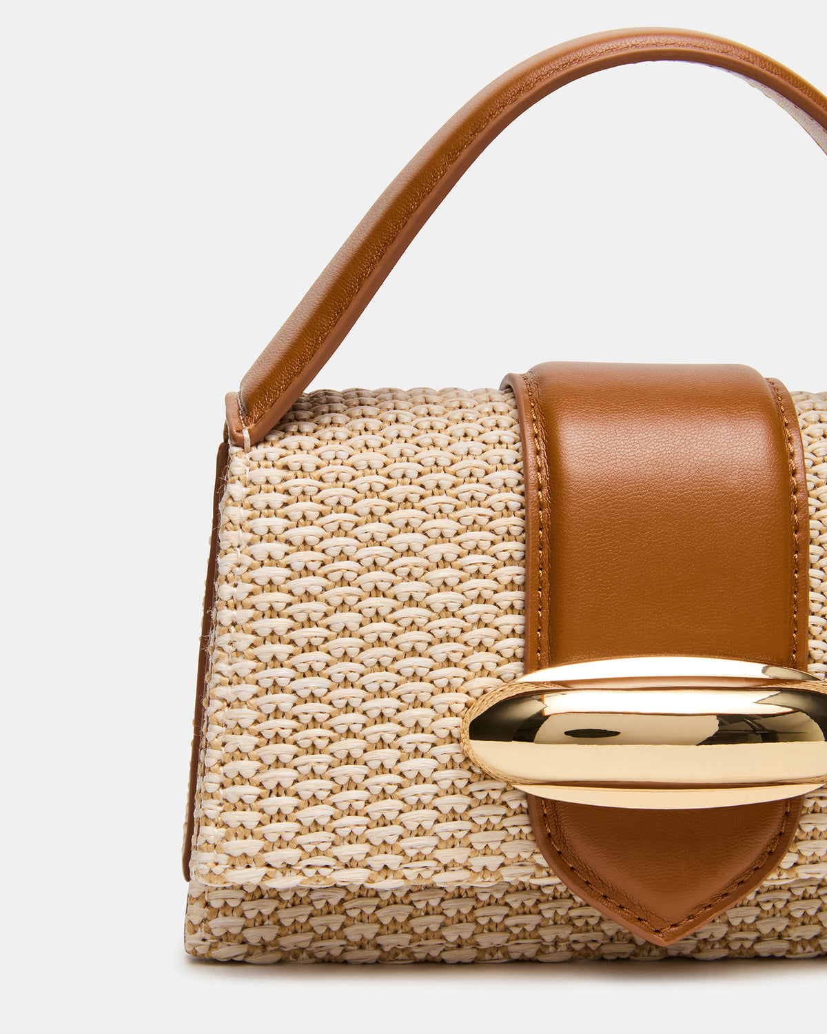 MISHELL Bag Light NaturalTop-Handle Mini Handbag Steve Madden LIGHT NATURAL