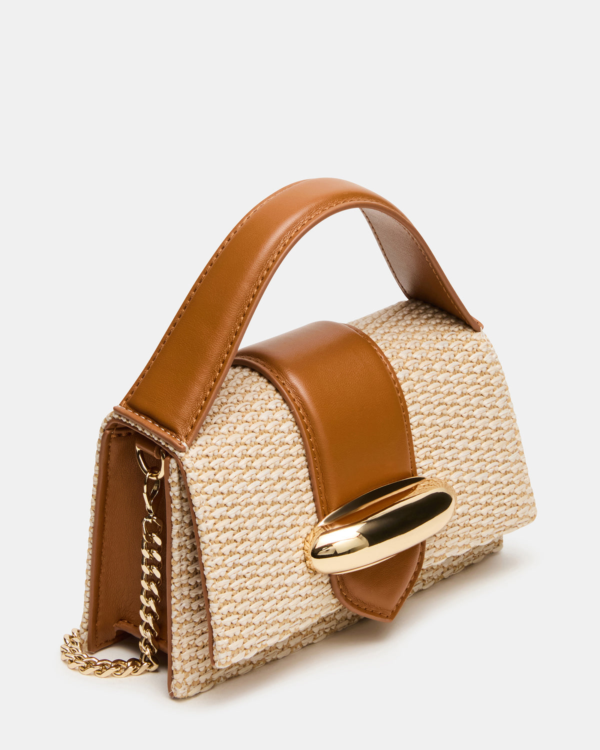 MISHELL Bag Light NaturalTop-Handle Mini Handbag Steve Madden LIGHT NATURAL