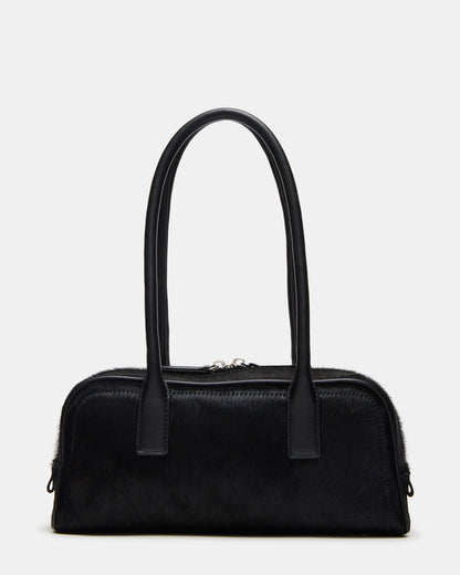 ANISE Bag Black Multi Elongated Shoulder Strap Handbag Steve Madden BLACK