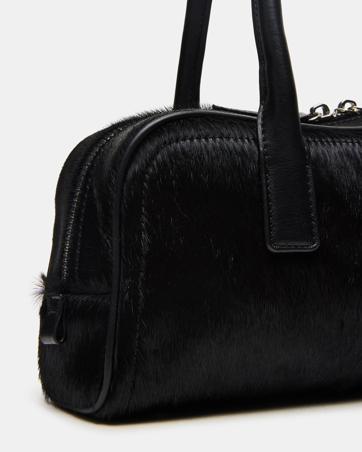 ANISE Bag Black Multi Elongated Shoulder Strap Handbag Steve Madden BLACK