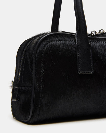 ANISE Bag Black Multi Elongated Shoulder Strap Handbag Steve Madden BLACK