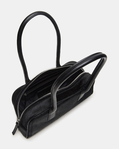 ANISE Bag Black Multi Elongated Shoulder Strap Handbag Steve Madden BLACK