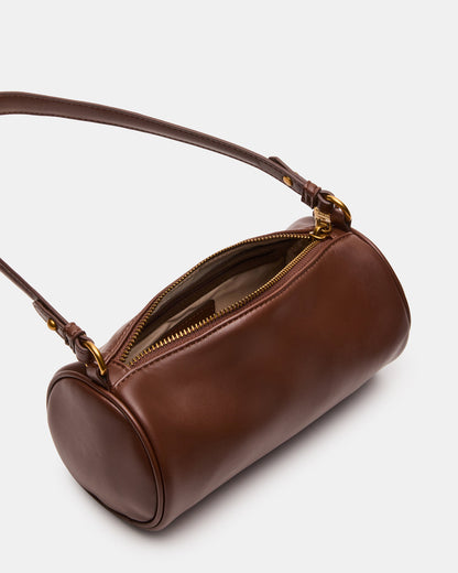 PRIYA Bag Brown Mini Barrel Shoulder Handbag Steve Madden BROWN