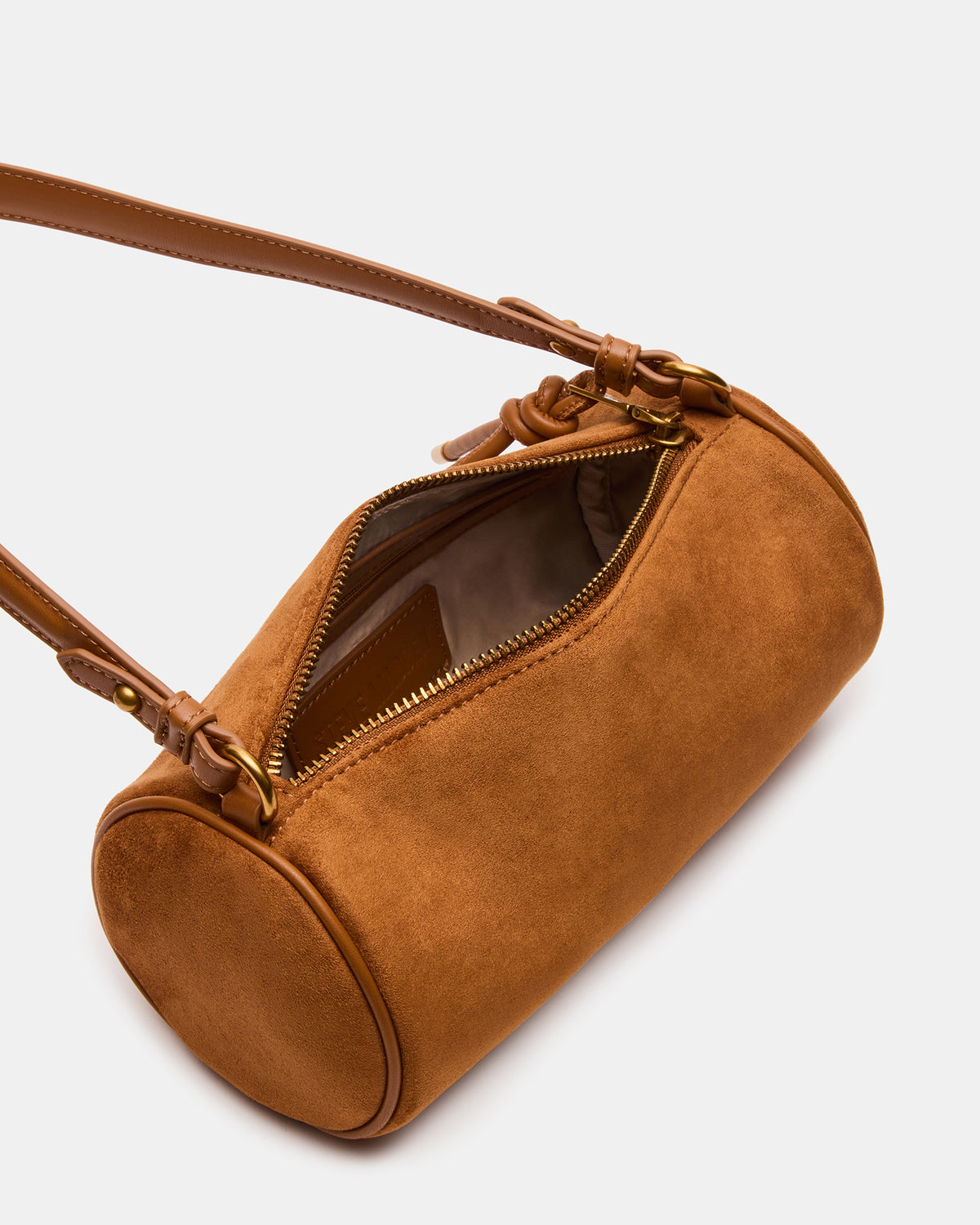 PRIYA Bag Tobacco Mini Barrel Shoulder Handbag Steve Madden TOBACCO