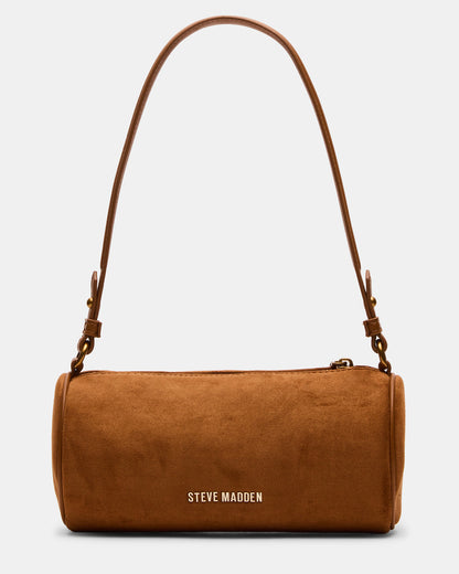 PRIYA Bag Tobacco Mini Barrel Shoulder Handbag Steve Madden TOBACCO