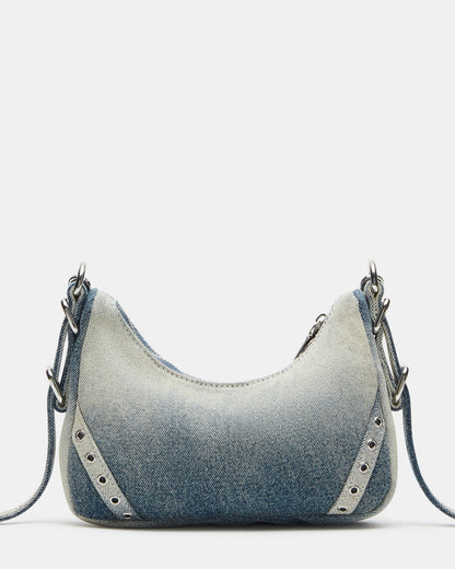 VITAL Denim Fabric Women's Shoulder Bag Steve Madden DENIM FABRIC