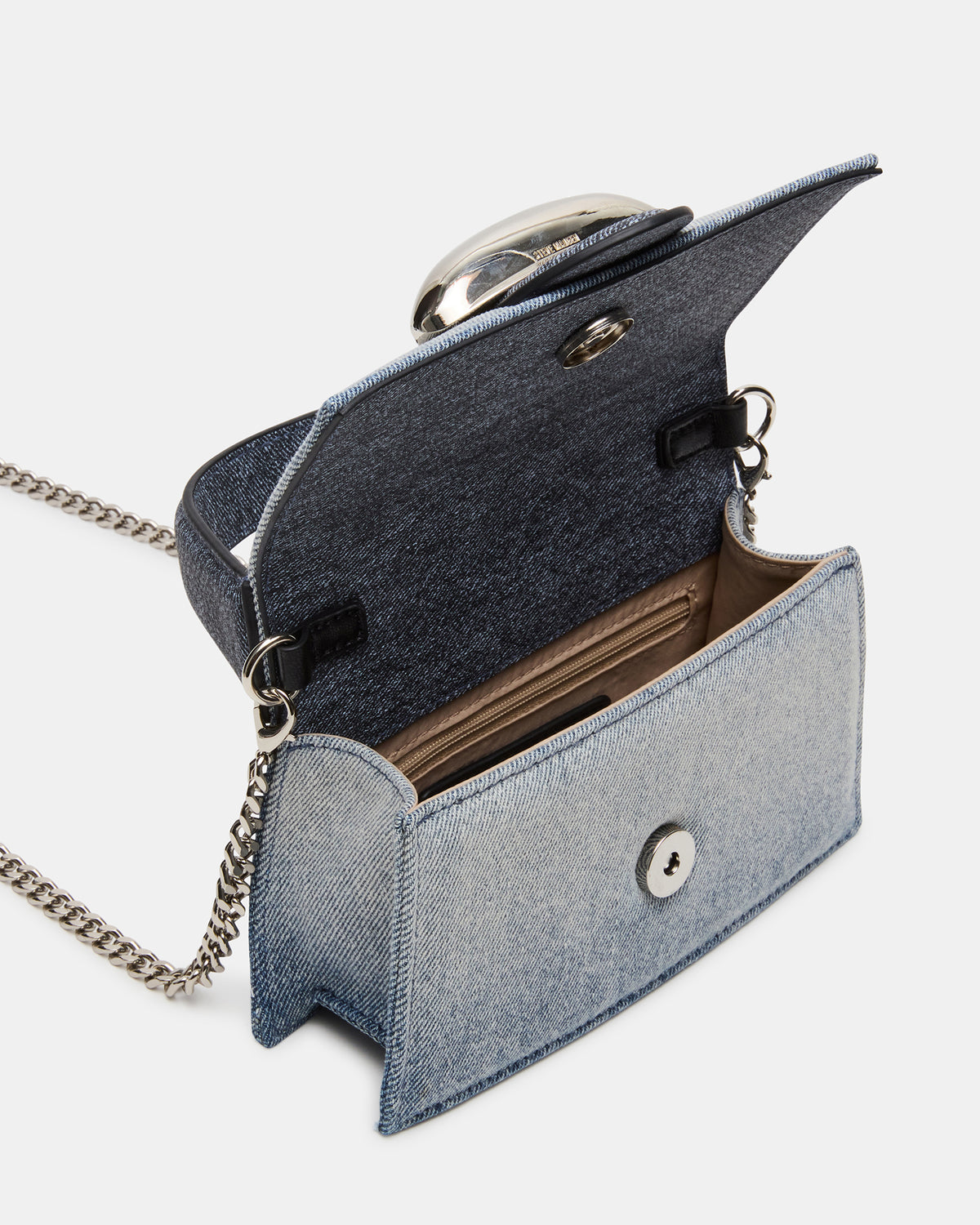 MISHELL Bag Denim Top-Handle Mini Handbag Steve Madden DENIM