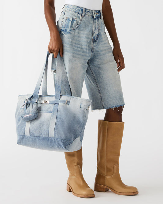 BOAT Bag Denim Shoulder Strap Denim Tote Handbag