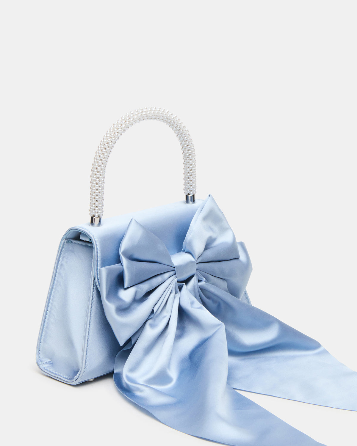 COSETTE Bag Blue Beaded Top-Handle Mini Handbag Steve Madden BLUE