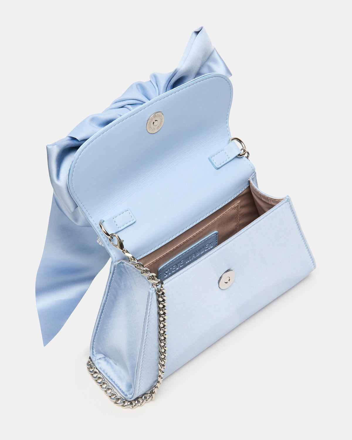 COSETTE Bag Blue Beaded Top-Handle Mini Handbag Steve Madden BLUE