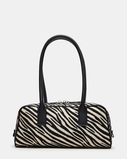ANISE Bag Zebra Elongated Shoulder Strap Handbag Steve Madden ZEBRA